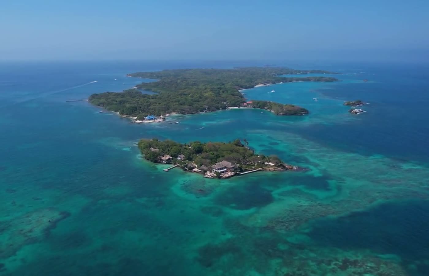 Playa en Islas del Rosario