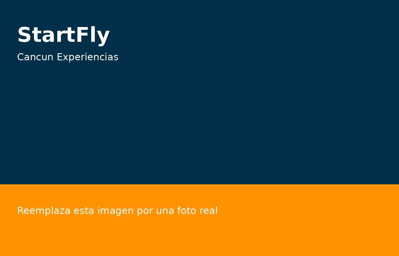 Experiencias en Cancún