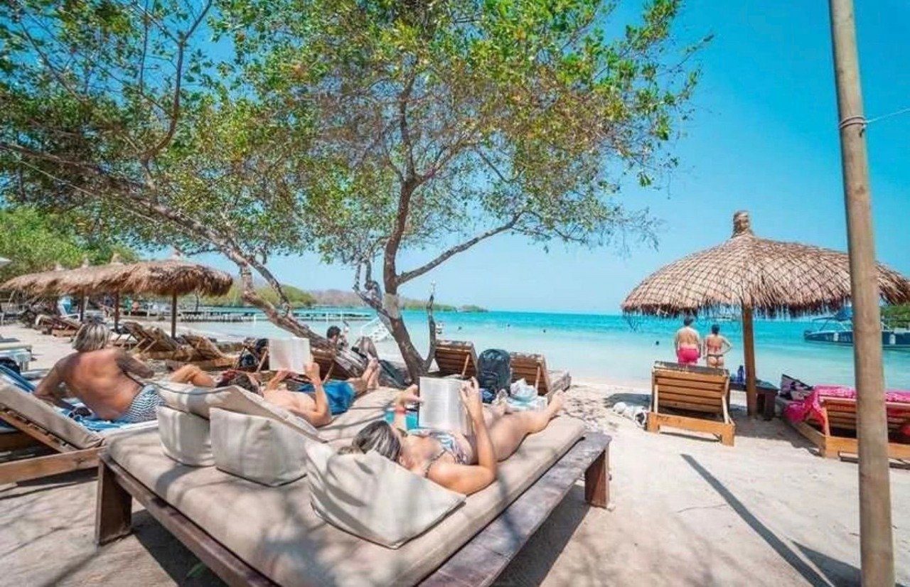 Playa privada en Isla Bela